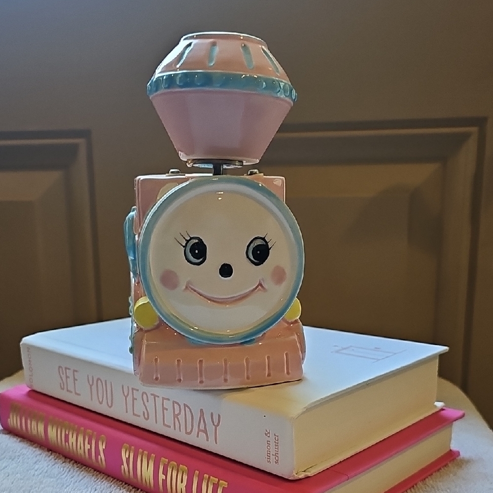Vintage Inarco Train Musical Planter